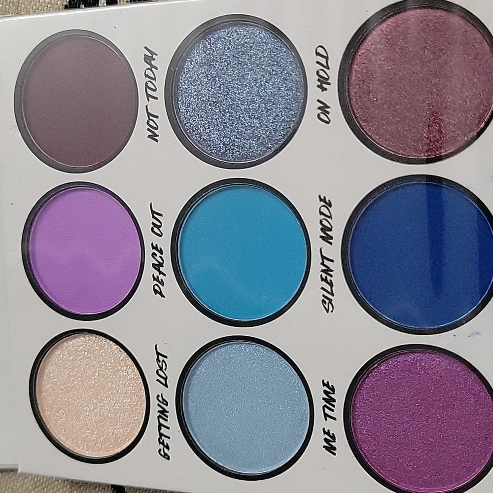 BH Cosmetics do not disturb eyeshadow palette